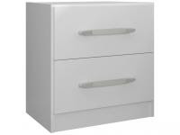 Mesa de Cabeceira 2 Gavetas Cuba