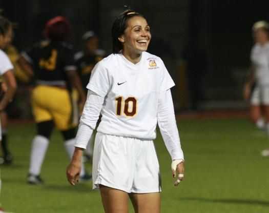 Actress, kickboxing champ scores big on Brooklyn College soccer team