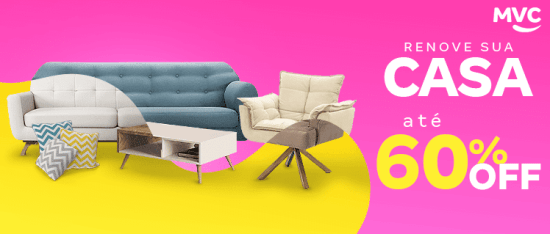 Renove sua casa com até 60% OFF. Confira!