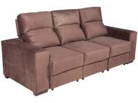 Sofá Retrátil Reclinável 3 Lugares Chapecó 
