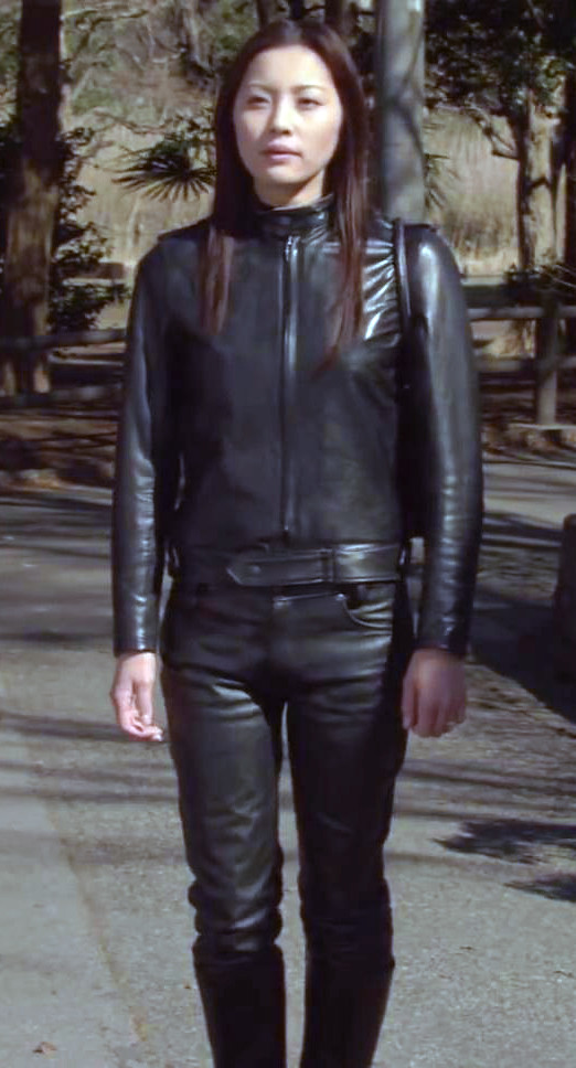 Asaka Seto full leather | Asaka Seto in black leather pants … | Flickr