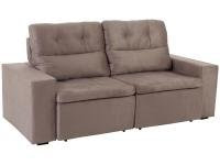Sofá Retrátil e Reclinável 3 Lugares 