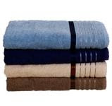 Kit 4 Toalhas de Banho Karsten Algodão Felpuda Otto 67x135cm