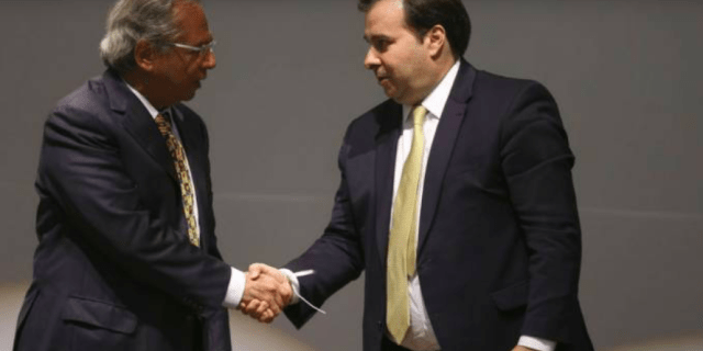 Guedes e Maia: ministro e deputado definiram como