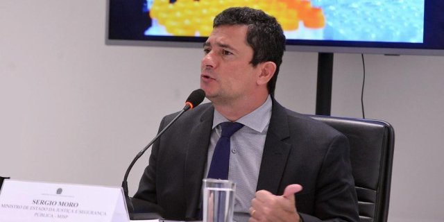 Sergio Moro concedeu entrevista coletiva nesta sexta-feira