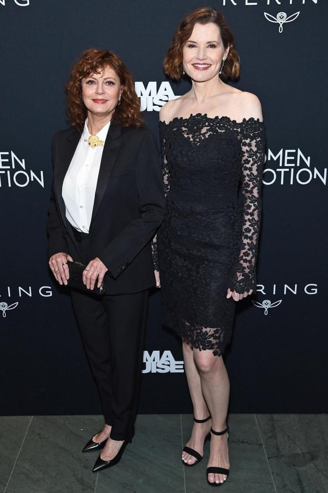 Susan Sarandon e Geena Davis se reencontram em exibição de Thelma ...