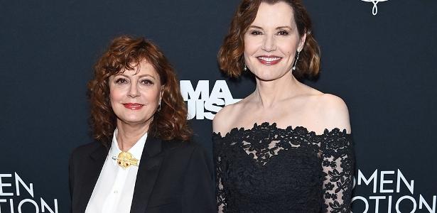 Susan Sarandon e Geena Davis se reencontram em exibição de Thelma ...