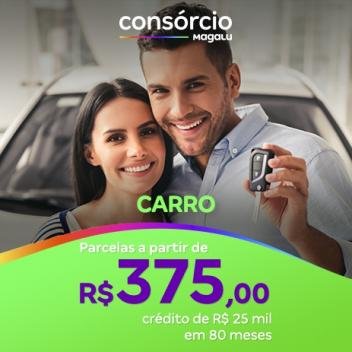 Consórcio de Veículo 25.000,00 Mil - Consórcio Magalu