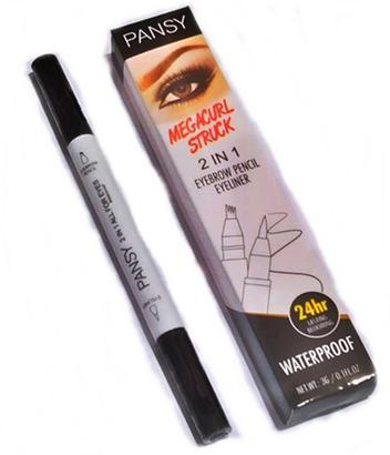 Caneta Para Sobrancelha Fio A Fio Preto 01 Tebori Microblanding Henna - Pansy