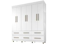 Guarda-roupa Casal 6 Portas 6 Gavetas Araplac