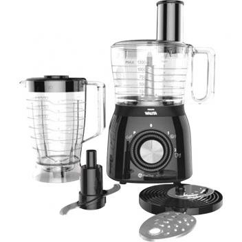 Multiprocessador de Alimentos Walita 1.5L Viva Collection RI7630 com Liquidificador e 2 Velocidades Preto