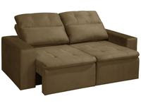 Sofá Retrátil e Reclinável 3 Lugares 