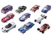 Pacote de 10 Carros Hot Wheels Mattel 