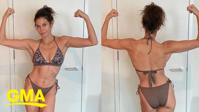 Teri Hatcher delivers no-filter body positive message | GMA - YouTube