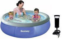 Piscina Bestway 1000 Litros Inflável 12560 com Bomba de Inflar