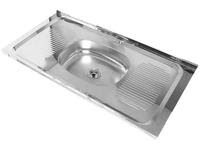 Pia de Cozinha Inox 105x52cm