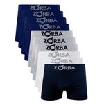 Kit 10 Cuecas Boxer Em Algodão Adulto ZORBA-781 - Sortida
