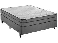 Cama Box Casal (Box + Colchão) Inducol 