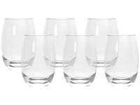 Jogo de Copos de Vidro 6 Peças 465ml Nadir