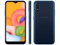 Smartphone Samsung Galaxy A01 32GB Azul Octa-Core