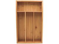 Porta Talheres de Gaveta de Bambu Haus