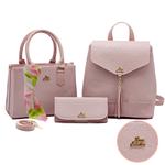 Kit De Bolsa Feminina com lenço + Mochila + Carteira