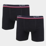 Kit Cueca Boxer Lupo C/ 2 Peças