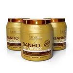 Combo com 3 Máscaras Banho de Verniz Forever Liss