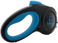 Guia Retrátil para Cachorro 5m Preta e Azul