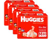 Kit Fraldas Huggies Supreme Care