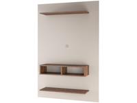 Painel para TV até 43” 3 Prateleiras Viero Móveis 