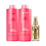 Kit Wella Pro Inv Brilliance Sh 1l + Cd 1l + Oil 100