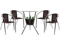 Conjunto de Mesa para Área Externa de Fibra