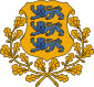 Brasão de armas da Estónia