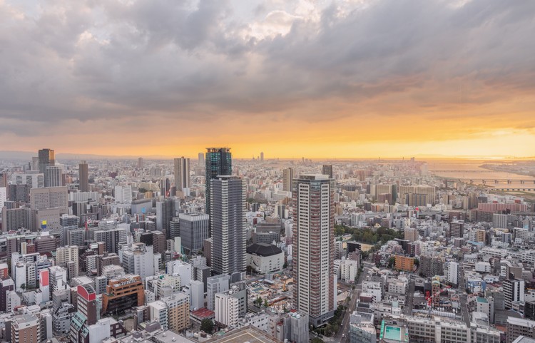 Osaka. Image via Shutterstock